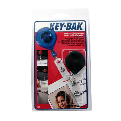 KEY-BAK ID holder Mini-Bak SORT med clips